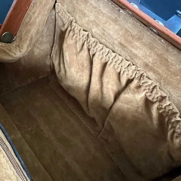 NWT PATRICIA NASH GRACCHI SATCHEL CROSSBODY BAG - Picture 6 of 9